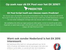 Tablet Screenshot of ekpoolscript.nl